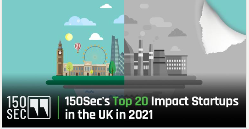 150sec’s Top 20 UK Impact Startups in 2021 features I-Phyc